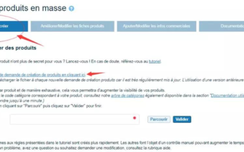 Cdiscount.如何上传产品？批量发布产品的图文介绍！