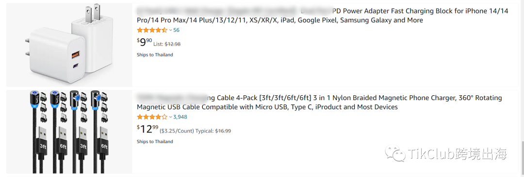 TikTok带货爆单：热门标签#charging超过9.4亿次播放，充电线套装单店热销近3万单！