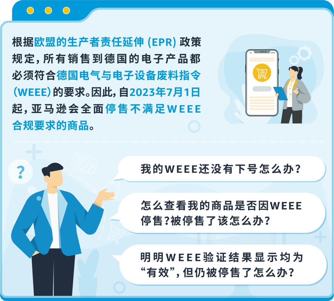 我的WEEE商品被停售了怎么办？