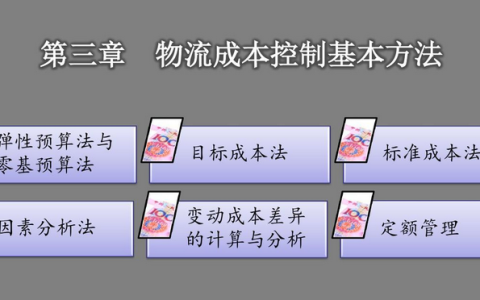 配送成本控制的方法有哪些？物流成本控制的具体方法及原则