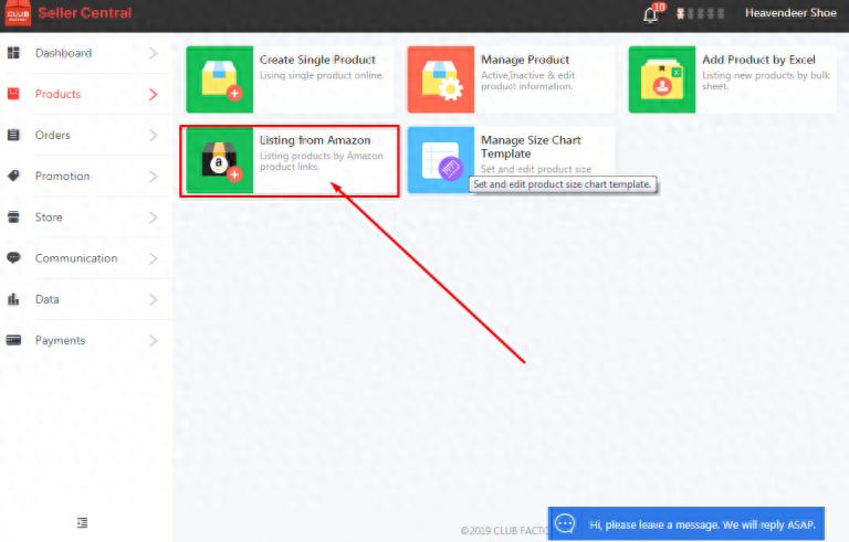 亚马逊listing怎么导入Club Factory？产品上架步骤指南！