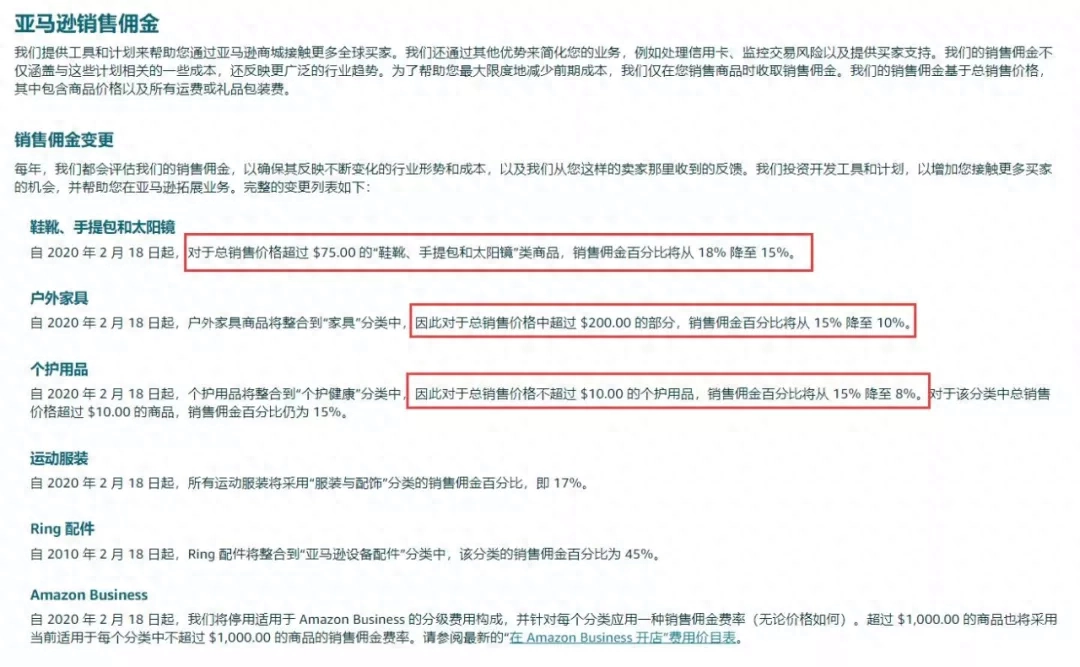 美国亚马逊卖家该如何应对？附物流费用和销售佣金