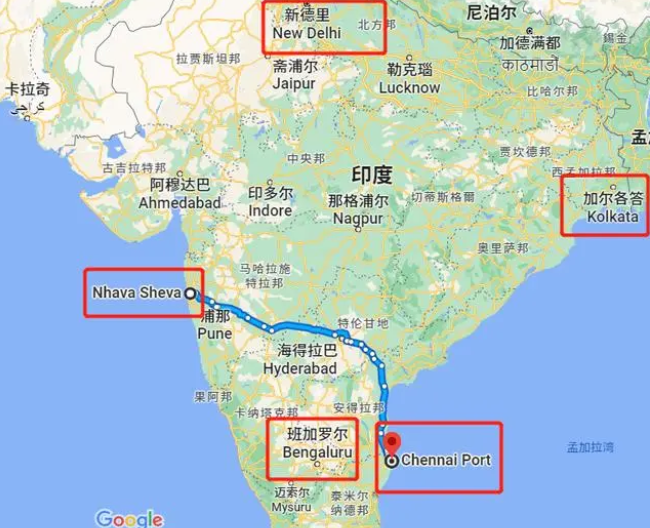 印度主要港口有哪些？中国到印度海运物流港口介绍