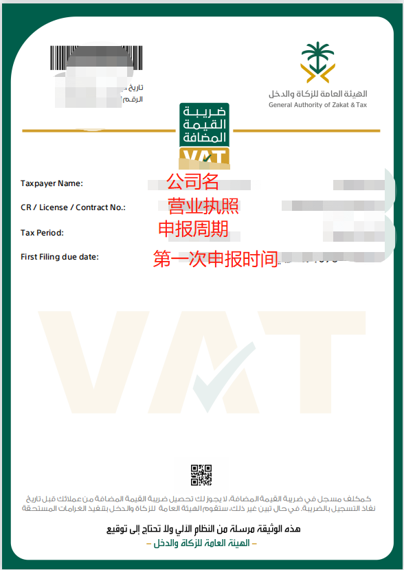 沙特VAT是什么？沙特税号几位数？